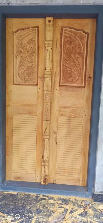 Door Designs by Carpenter Gireesh vasudevan, Kollam | Kolo