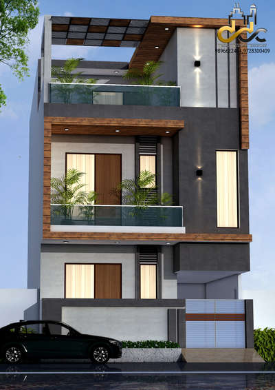 Exterior, Lighting Designs by 3D & CAD Kapil Kapil, Sonipat | Kolo