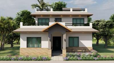 Exterior Designs by Architect Architect vivek, Indore | Kolo
