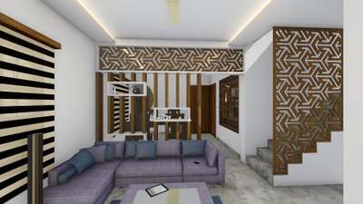 Living, Furniture, Lighting, Storage, Staircase Designs by Contractor Vipin Sudarsanan, Kollam | Kolo