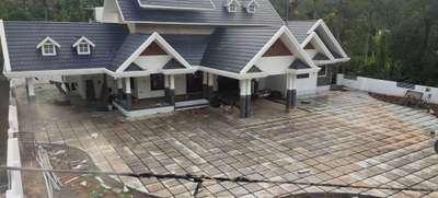 Exterior, Flooring Designs by Service Provider Sandeep Ps, Idukki | Kolo