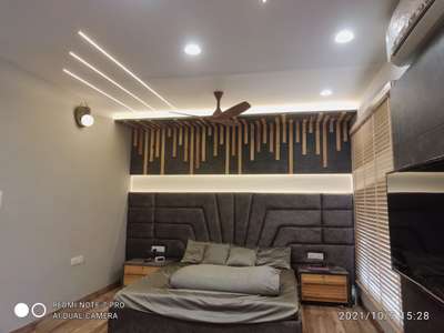 Furniture, Storage, Bedroom, Wall, Ceiling Designs by Interior Designer Team Interior, Indore | Kolo