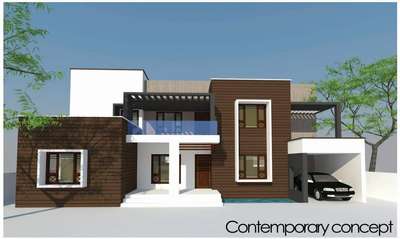 Exterior Designs by Architect CC , Thiruvananthapuram | Kolo