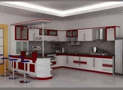 Kitchen, Storage Designs by Contractor SAM Interior , Delhi | Kolo
