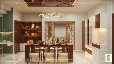 Table, Lighting, Furniture, Dining Designs by Interior Designer vyshakh  Tp, Kozhikode | Kolo
