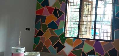 Wall Designs by Painting Works Afsal Ps, Kottayam | Kolo