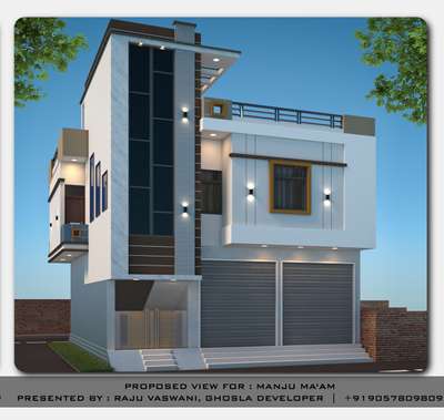 Exterior Designs by Civil Engineer Raju Vaswani, Alwar | Kolo