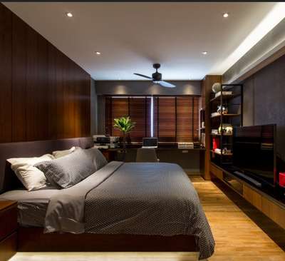 Ceiling, Furniture, Lighting, Storage, Bedroom Designs by Interior Designer Suneeti Sharma, Delhi | Kolo