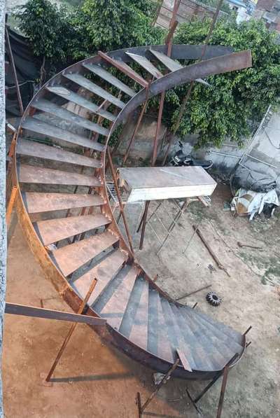 Staircase Designs by Fabrication & Welding inaya interiors, Delhi | Kolo