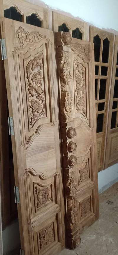 Door Designs by Carpenter അജിത് എം.ജി, Kottayam | Kolo