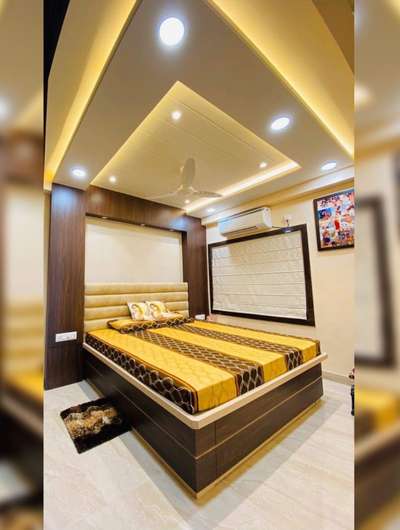 Furniture, Bedroom, Ceiling, Lighting, Storage Designs by Interior Designer Interior Indori, Indore | Kolo
