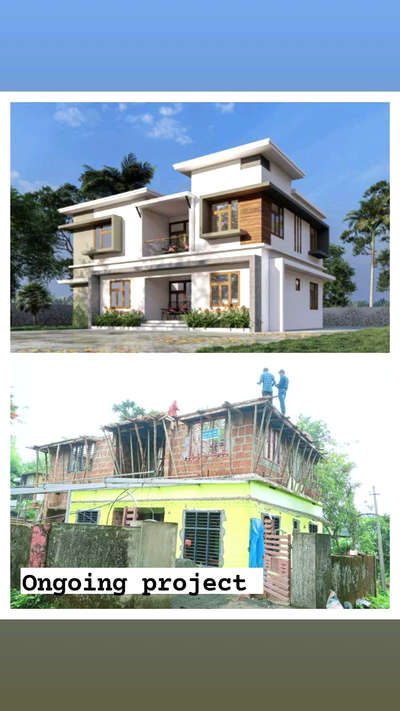 Exterior Designs by Civil Engineer Nizam  KP, Palakkad | Kolo