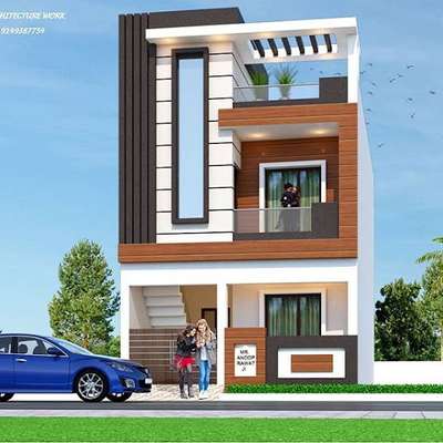 Exterior Designs by Contractor ARBAJ khan, Dewas | Kolo