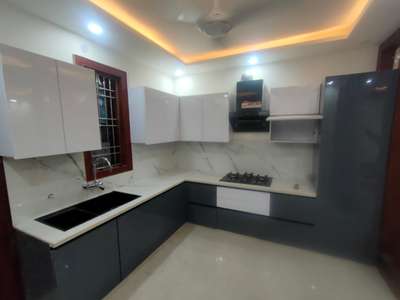 Lighting, Kitchen, Storage Designs by Interior Designer AK INTERIOR  HOME DECOR , Gautam Buddh Nagar | Kolo