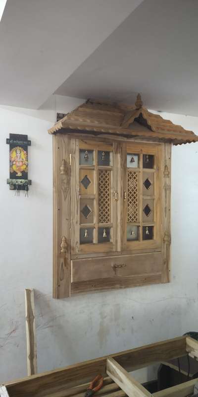 Prayer Room, Storage Designs by Carpenter MAHESH MAHI, Palakkad | Kolo