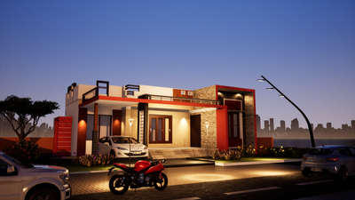 Exterior, Lighting Designs by 3D & CAD Krishna mishra, Delhi | Kolo