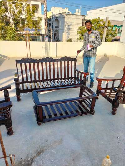 Furniture, Table Designs by Painting Works Ali Khan, Udaipur | Kolo