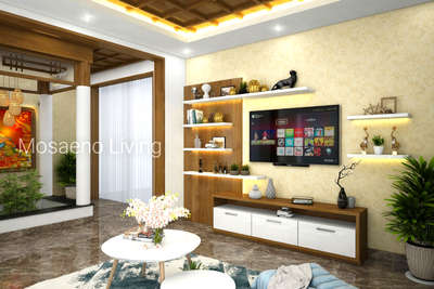 Living, Storage Designs by Interior Designer Arjun R, Ernakulam | Kolo