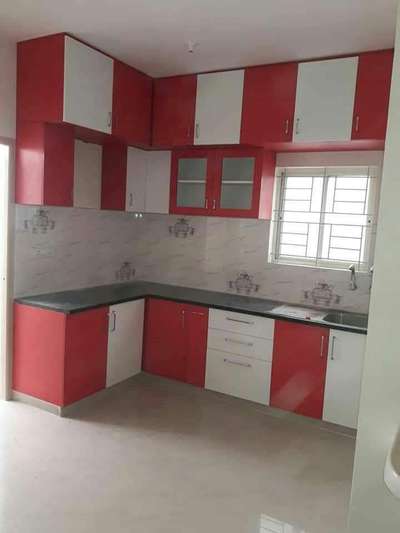 Kitchen, Storage, Window Designs by Contractor Imran khan, Hapur | Kolo