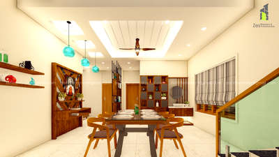 Ceiling, Dining, Furniture, Table Designs by 3D & CAD Justin  Joseph , Thrissur | Kolo