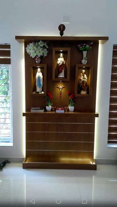 Prayer Room Designs by Interior Designer santhosh kumar, Kottayam | Kolo