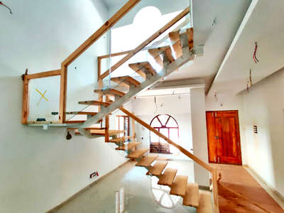 Staircase Designs by Fabrication & Welding Ajeesh Mv Aji, Palakkad | Kolo