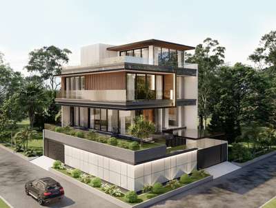 Exterior Designs by Civil Engineer GLAD CONSTRUCTION, Indore | Kolo