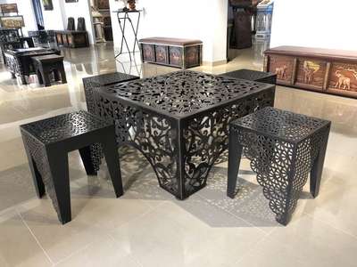 Furniture, Table Designs by Fabrication & Welding Design Space Interior, Delhi | Kolo