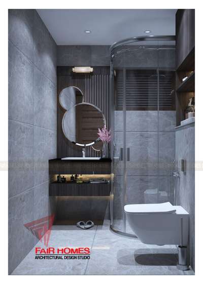 Bathroom, Lighting Designs by Interior Designer Fairhomes Interiors, Ernakulam | Kolo