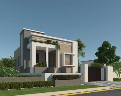 Exterior Designs by 3D & CAD AR KAMLESH KUMAWAT, Jaipur | Kolo