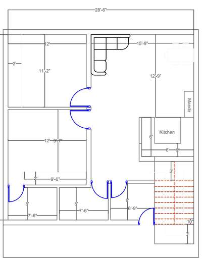 Plans Designs by Contractor Taral Construction Engineers, Faridabad | Kolo