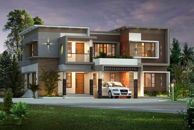 Exterior Designs by 3D & CAD HOME  STUDIOS, Kozhikode | Kolo