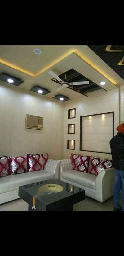 Ceiling, Furniture, Living, Lighting Designs by Contractor Nirnkar Sharma, Delhi | Kolo