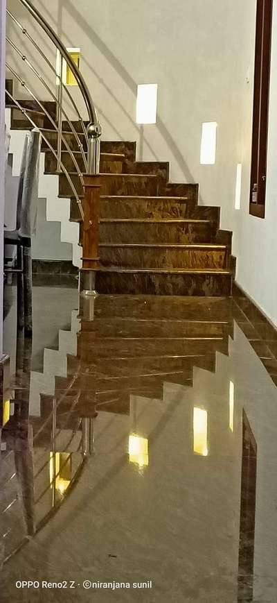 Staircase, Flooring Designs by Civil Engineer sunil kumar vp, Malappuram | Kolo