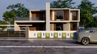 Exterior Designs by 3D & CAD Abdul Ajmal, Kasaragod | Kolo