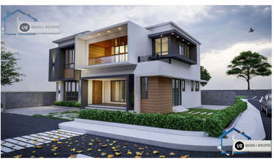 Exterior Designs by Civil Engineer Ajith Prasad, Idukki | Kolo