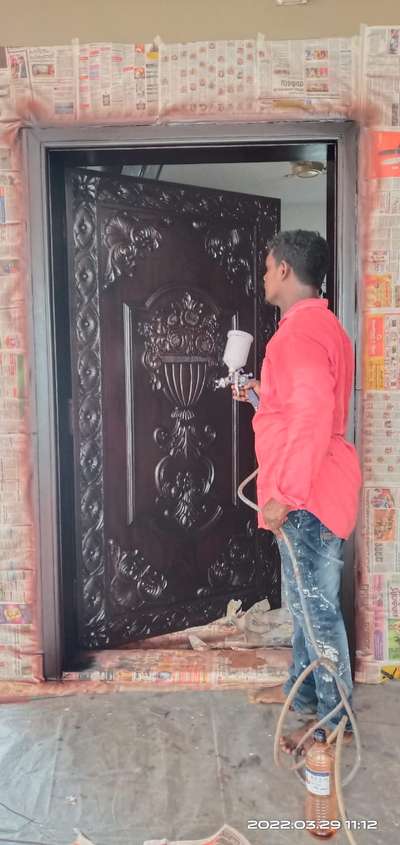 Door Designs by Painting Works RATHEESH V R, Ernakulam | Kolo