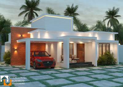 Exterior, Lighting Designs by Civil Engineer Kerala home designs, Kozhikode | Kolo