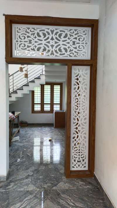 Flooring, Window, Staircase Designs by Carpenter  DCRAFT HOME INTERIOR  WORK KOLLAM kannanalloor, Kollam | Kolo