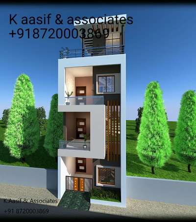Exterior Designs by Civil Engineer ER Aasif Khan, Indore | Kolo
