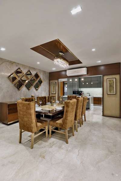 Dining, Furniture, Table, Ceiling, Lighting Designs by Carpenter Home vibes Furniture , Thiruvananthapuram | Kolo