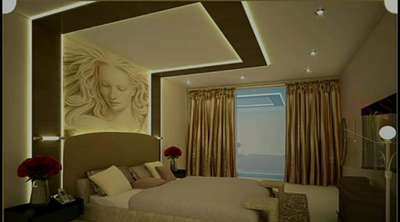 Ceiling, Furniture, Lighting, Bedroom, Storage Designs by Interior Designer Ibnukatheer Va, Malappuram | Kolo