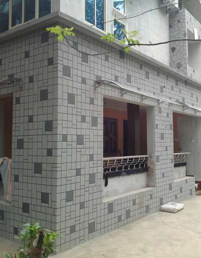 Wall, Exterior Designs by Painting Works mohandas  MM, Kannur | Kolo