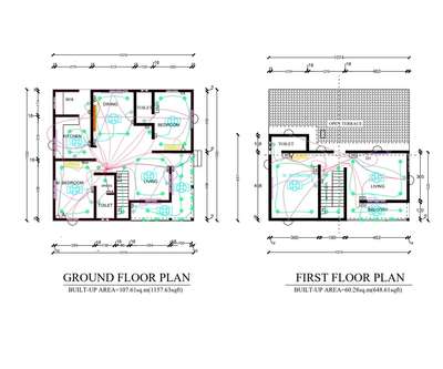 Plans Designs by Civil Engineer Sharanya M, Thiruvananthapuram | Kolo