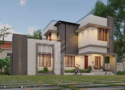 Exterior, Lighting Designs by Civil Engineer Wall Mend Designs, Palakkad | Kolo