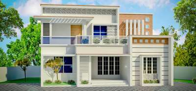 Exterior Designs by Home Owner SHAFI SHAHUDEEN, Kollam | Kolo