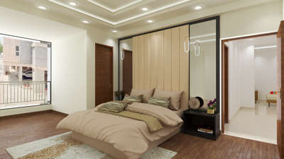 Bedroom, Furniture, Storage Designs by 3D & CAD Lockhart Interior, Gurugram | Kolo