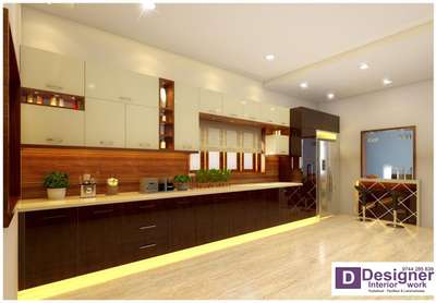 Lighting, Kitchen, Storage Designs by Interior Designer designer interior  9744285839, Malappuram | Kolo