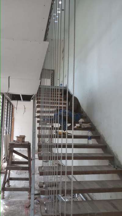 Staircase Designs by Contractor Renju pushkaran, Thiruvananthapuram | Kolo