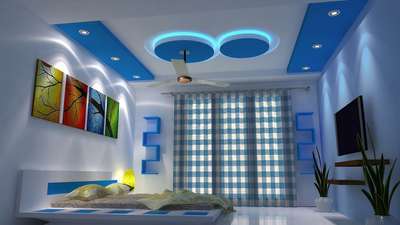 Ceiling, Furniture, Bedroom Designs by Interior Designer Roshan Jatav, Bhopal | Kolo